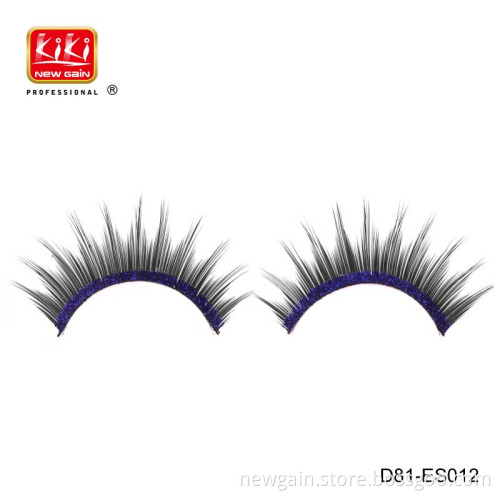 Synthetic Eyelashes Strip.Eyelashes beauty product.eyelash art D81-ES012